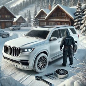 雪国の高級車に掲載されていた画像