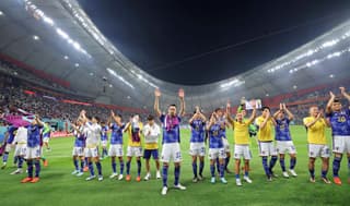 自分自身がサッカー日本代表に掲載されていた画像
