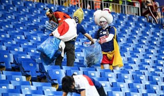 日本人のゴミ拾いに掲載されていた画像