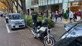 休日の表参道に掲載されていた画像