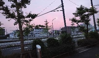 朝焼けに掲載されていた画像