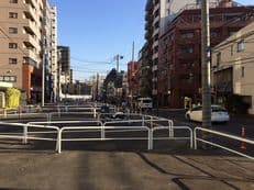 変わる外苑東通りに掲載されていた画像