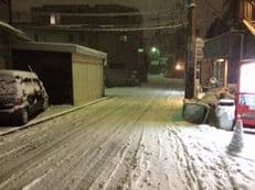 予想外の積雪に掲載されていた画像
