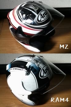ＭＺとＲＡＭ４の比較に掲載されていた画像