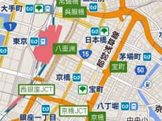 東京駅周辺の地下駐車場に掲載されていた画像