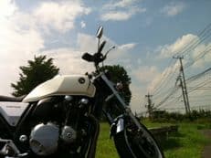 梅雨明けとバイクに掲載されていた画像