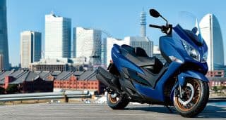 P隊員の注目バイク③『バーグマン400』に掲載されていた画像